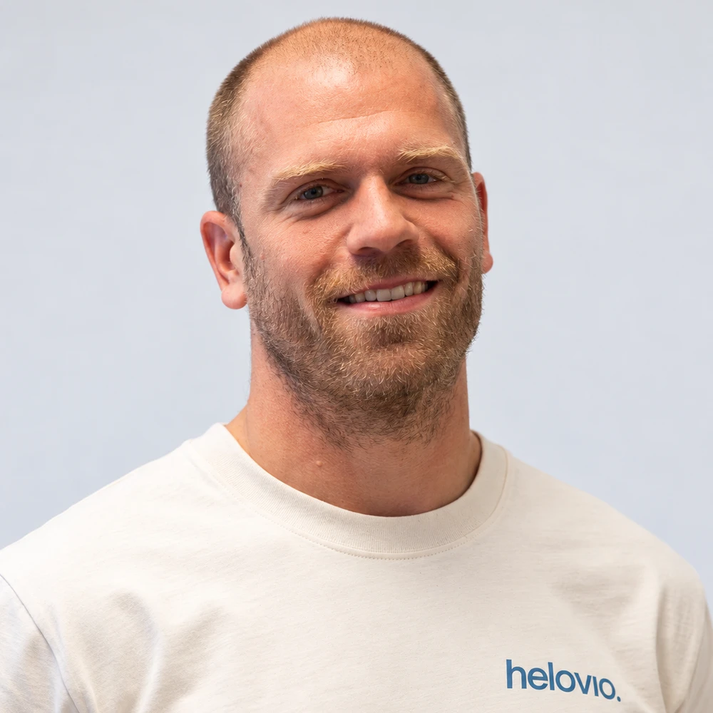David Nilsson, huvudcoach på Helovio